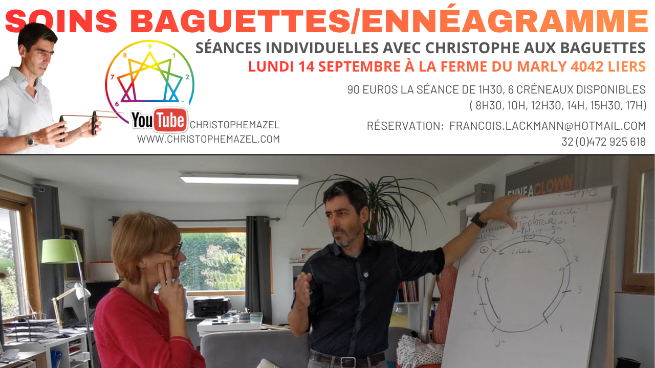 séances individuelles lundi 14 sept